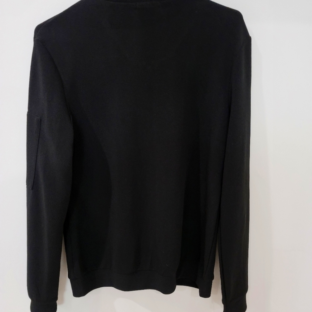 Olivia Blu Black Bomber Jacket With Gold Zipper Detailing​ - Picture 8 of 12